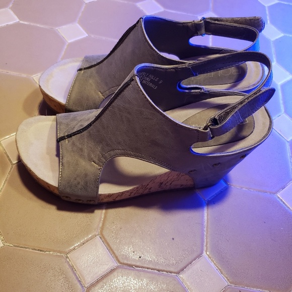 Size 9 Bronze Wedges - Picture 2 of 4